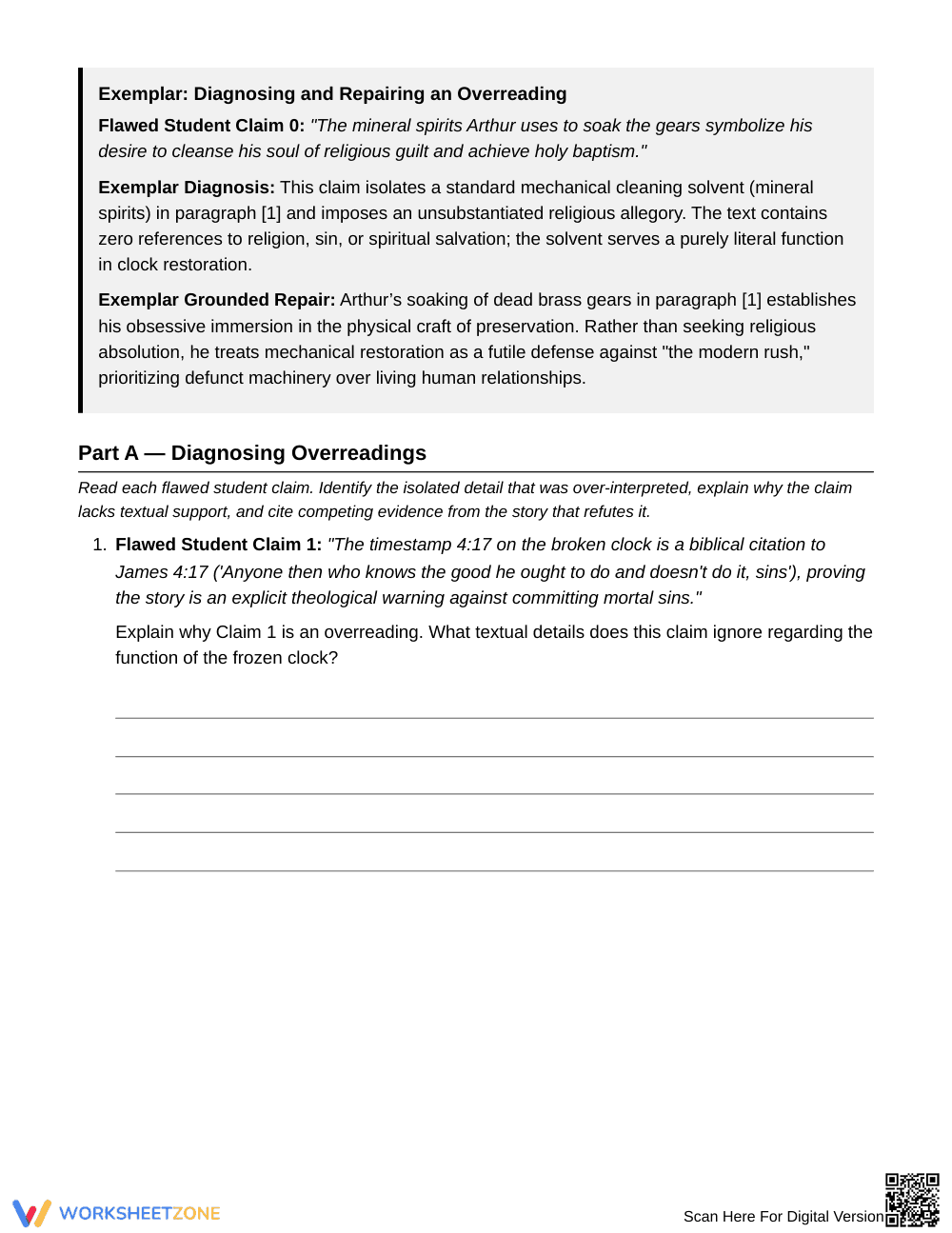 Complete Overreading Repair Guide | Grade 10 ELA - Page 3