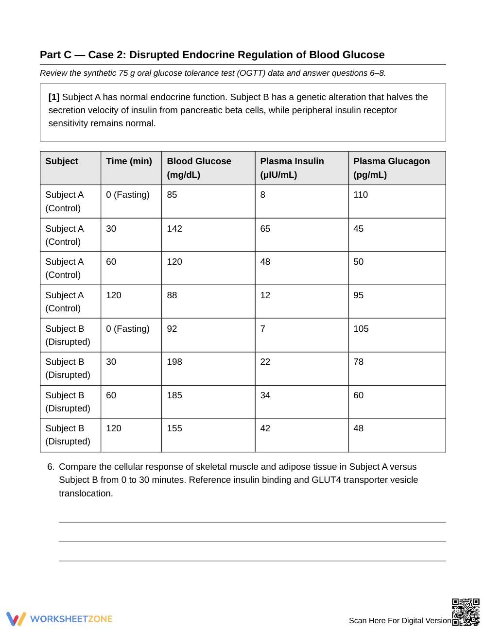 Complete Disrupted Regulation Worksheet | Grade 10 Biology - Page 4