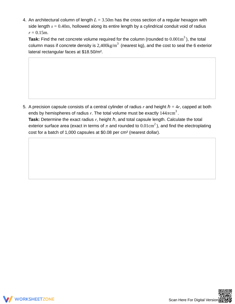 Complete Geometric Modeling Worksheet | Grade 10 Geometry - Page 3