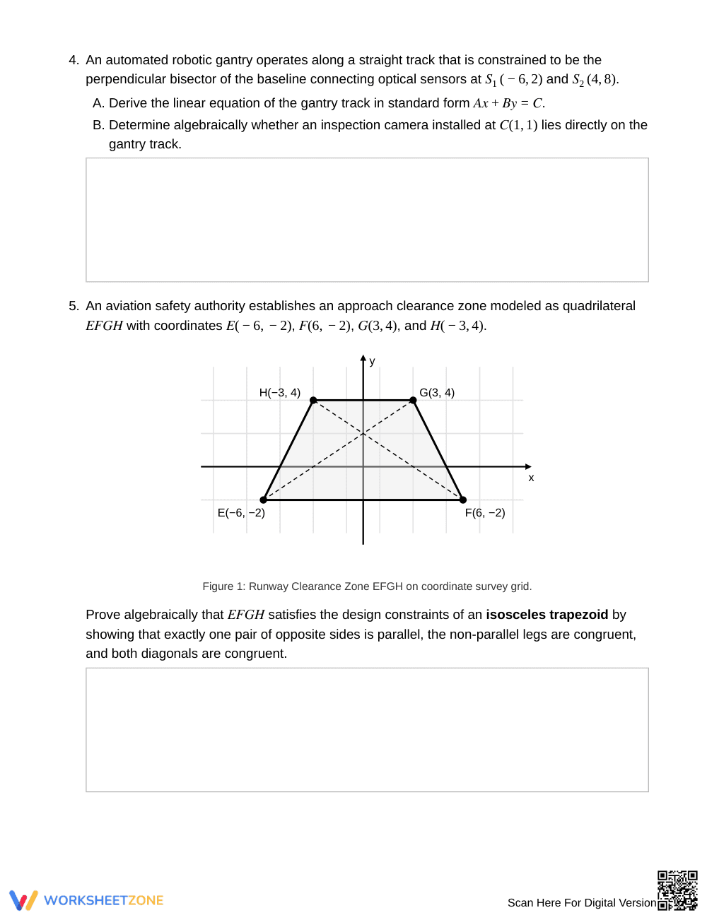 Essential Coordinate Design Worksheet | Grade 10 Geometry - Page 3