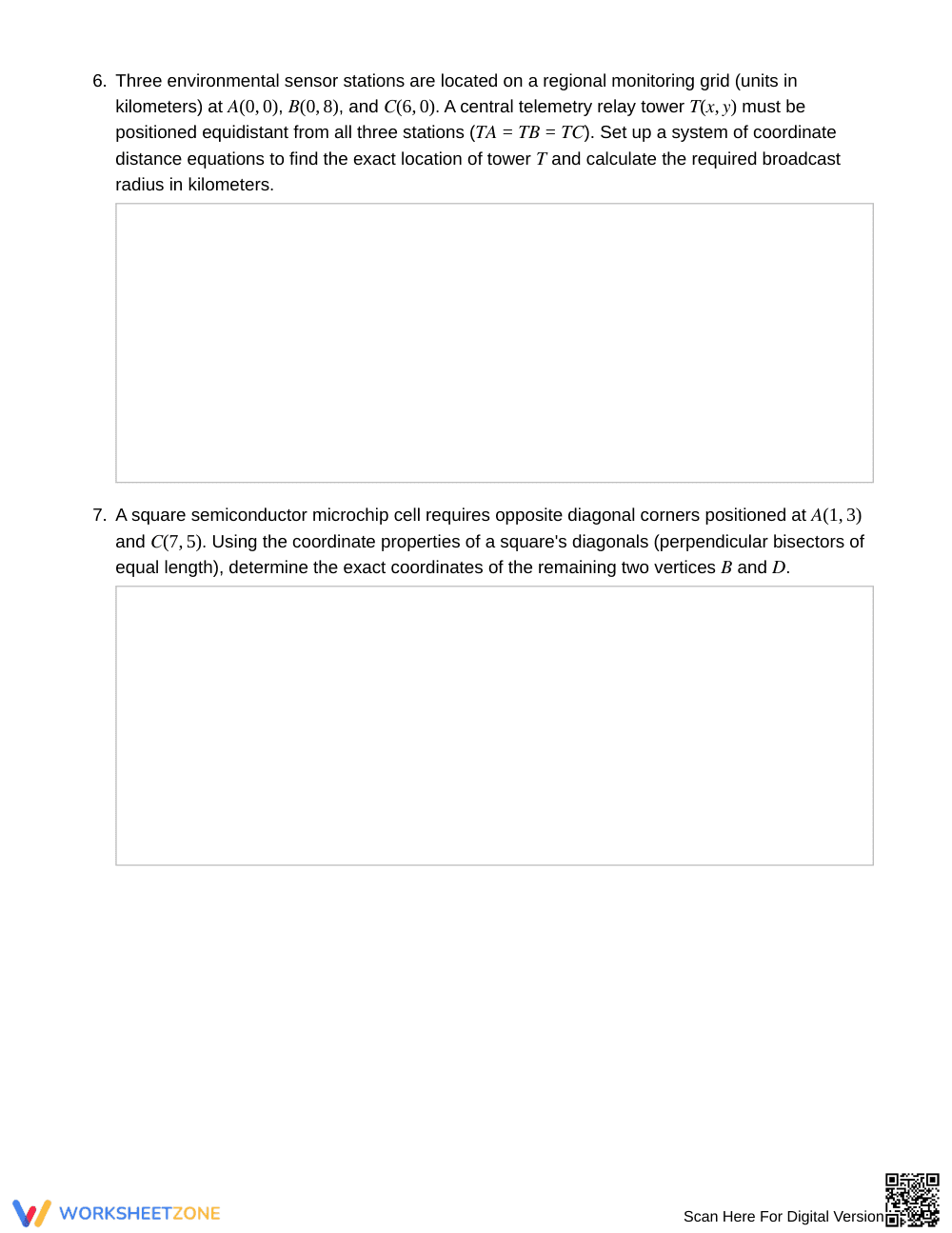 Essential Coordinate Design Worksheet | Grade 10 Geometry - Page 4