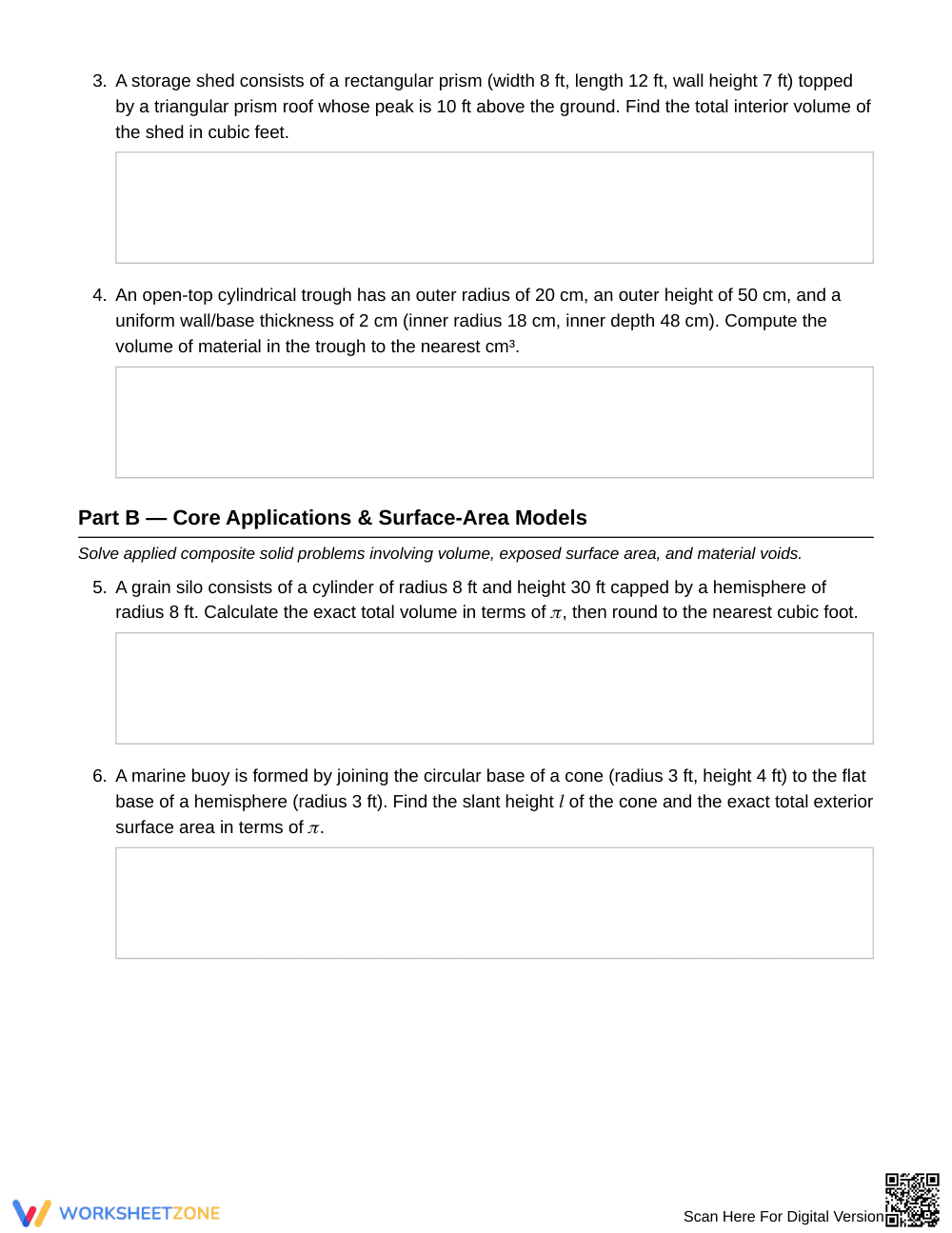 Complete Geometric Modeling Worksheet | Grade 10 Geometry - Page 2