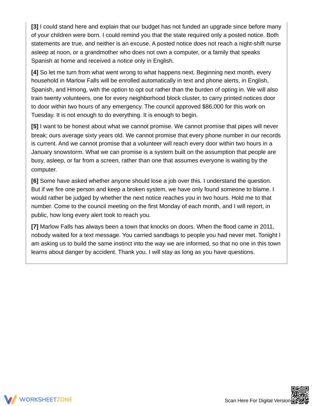 Ready Rhetorical Situation Worksheet | Grade 11 English III - Page 2