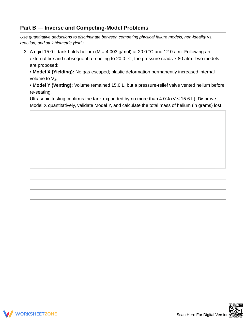 Proven Multi-Stage Gas Laws Worksheet | Grade 11 Chemistry - Page 3