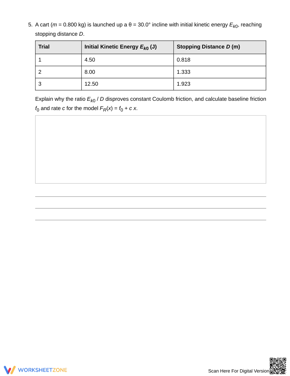 Essential Unknown Resistance Worksheet | Grade 12 Physics - Page 4