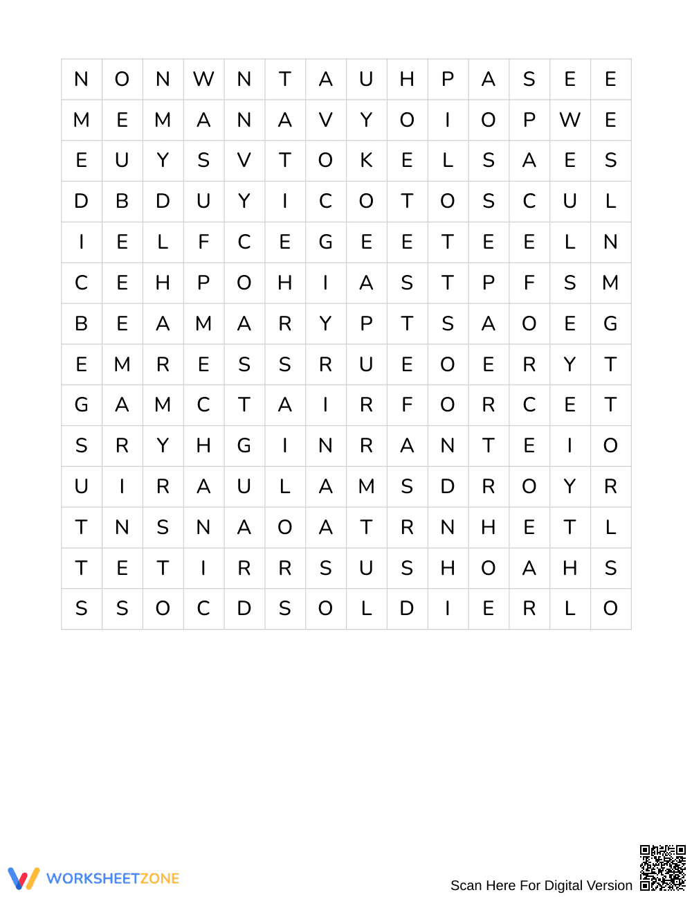 Ready U.S. Military Word Search | Grades 3–4 Social Studies - Page 2