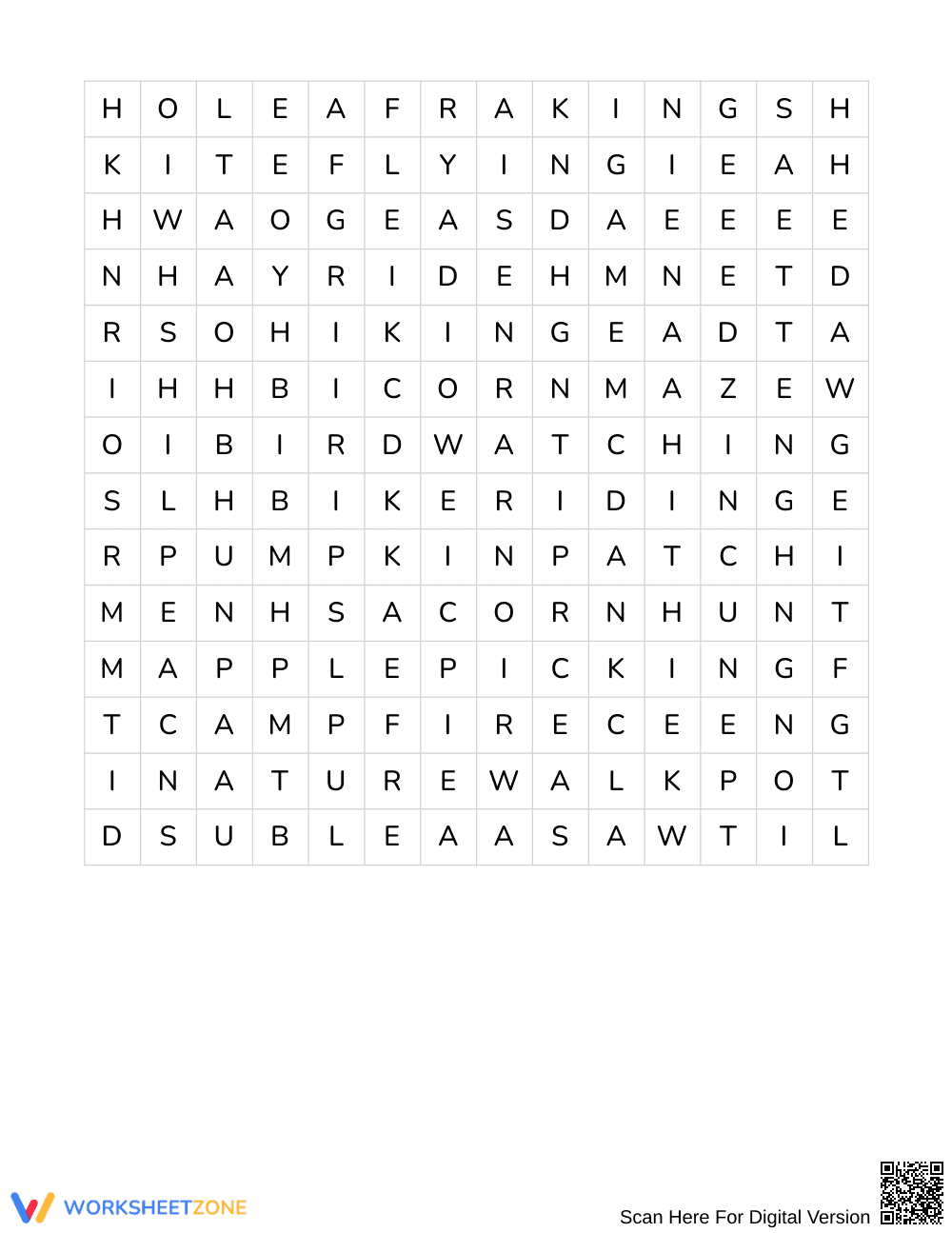 Free Cool Weather Activities Word Search | Grades 3–4 ELA - Page 2