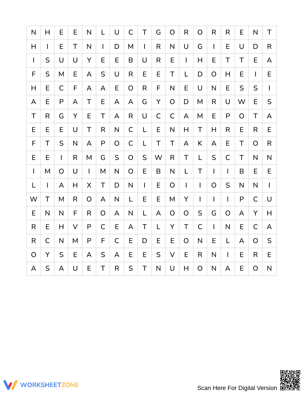 Ready Estimation & Precision Word Search | Grades 3–4 Math - Page 3