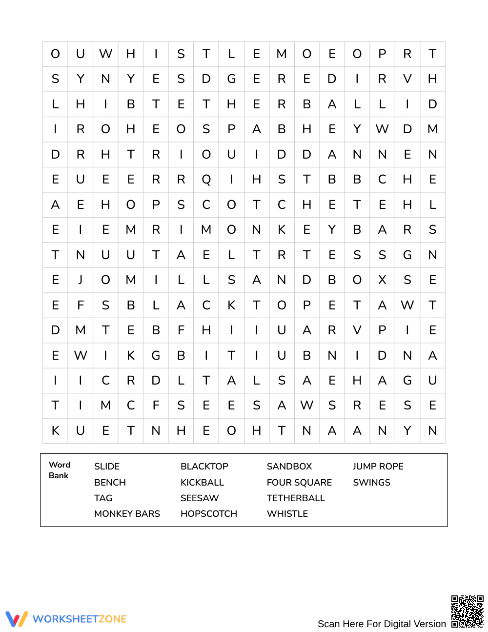 Ready Recess Vocabulary Word Search | Grades 4–5 ELA - Page 3