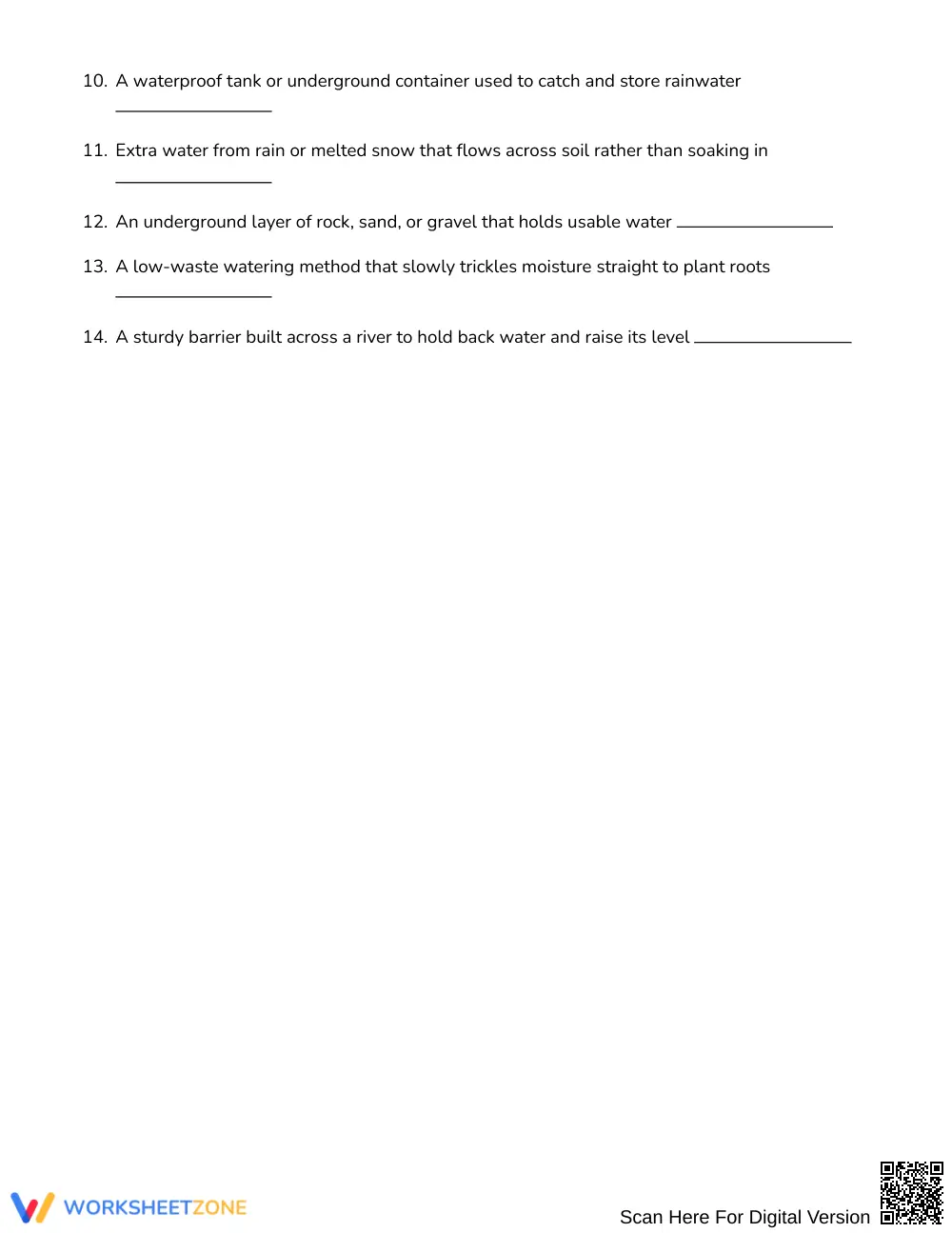 Essential Irrigation Word Search | Grades 4–5 Science - Page 2