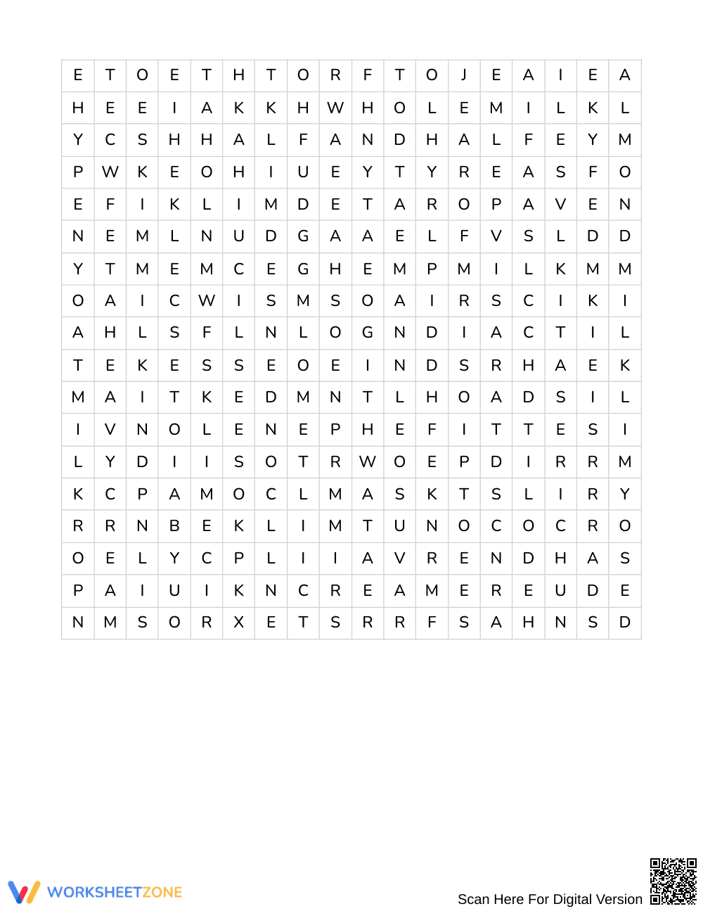 Complete Coffee Additions Word Search | Grades 6–7 ELA - Page 3