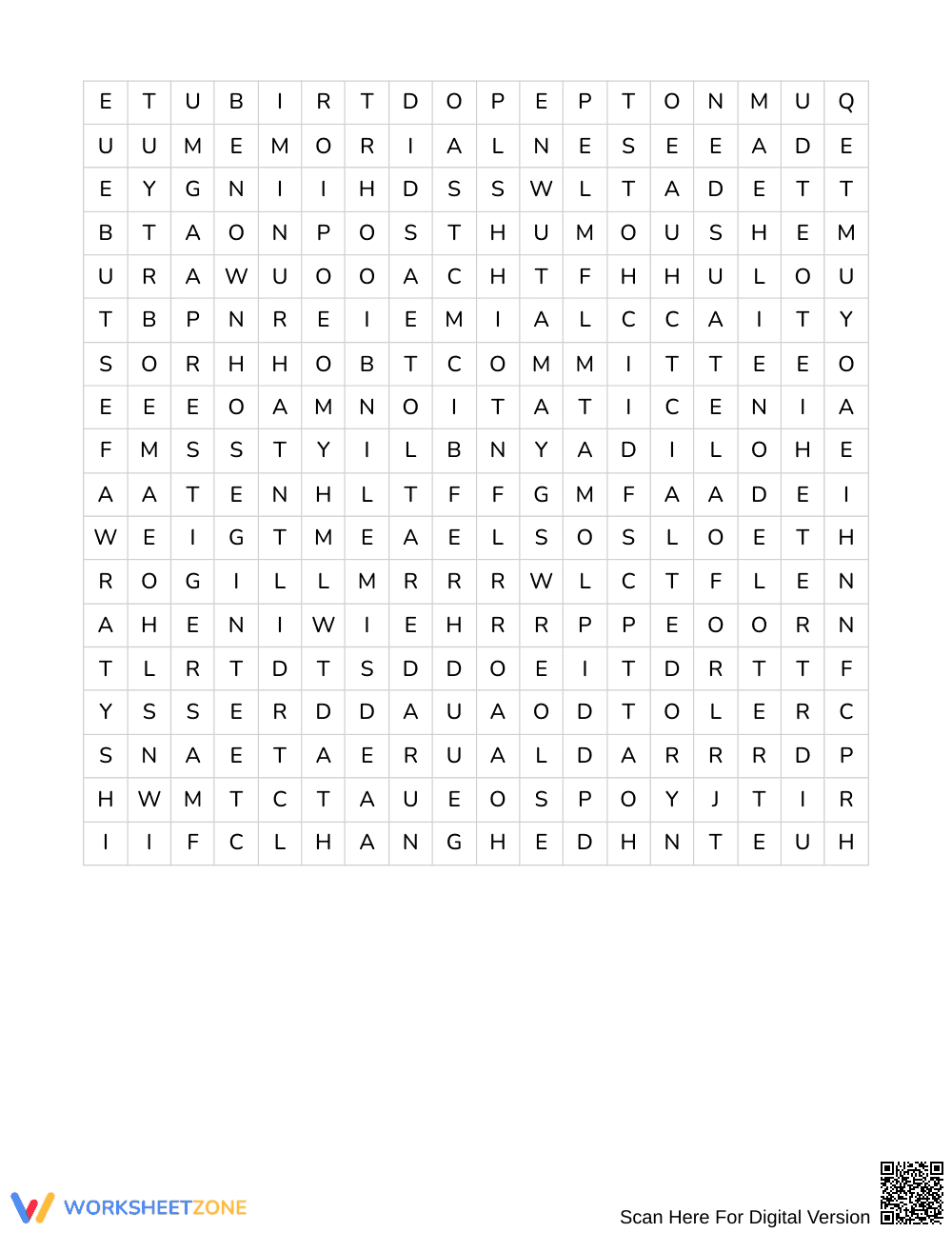 Printable MLK Nobel Word Search | Grades 6–7 Social Studies - Page 3