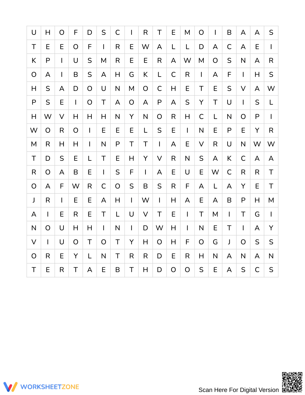 Complete Digital Security Word Search | Grades 6–7 ELA - Page 3