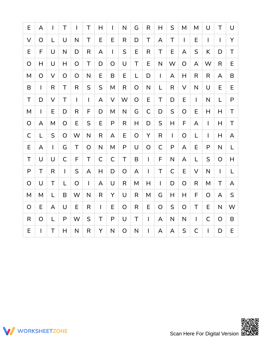 Guide Donating & Shared Resources Word Search | Grades 6–7 - Page 3