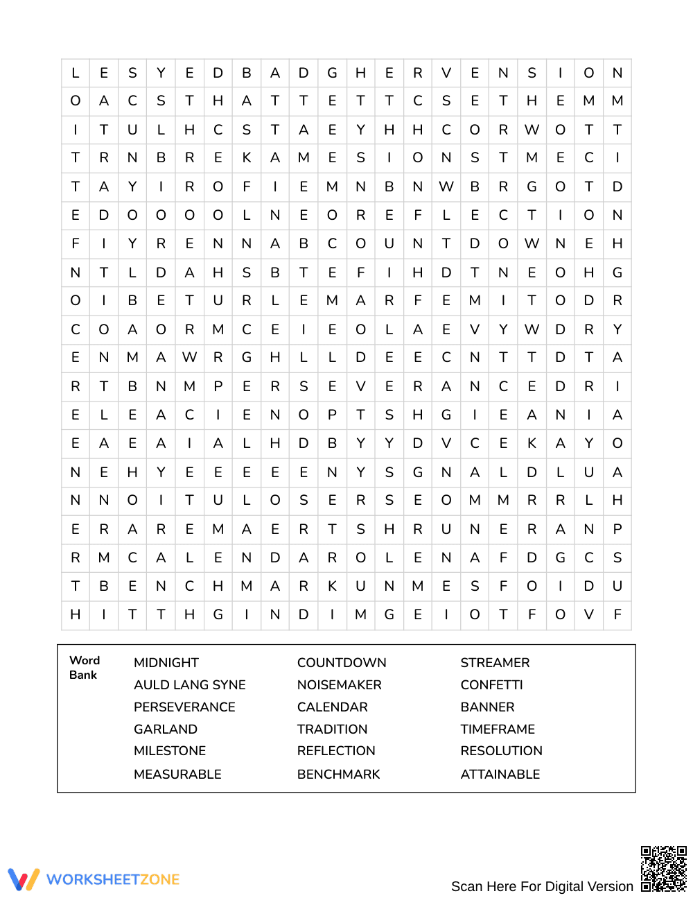 Ready Goals Review Word Search | Grades 7–8 Social Studies - Page 3