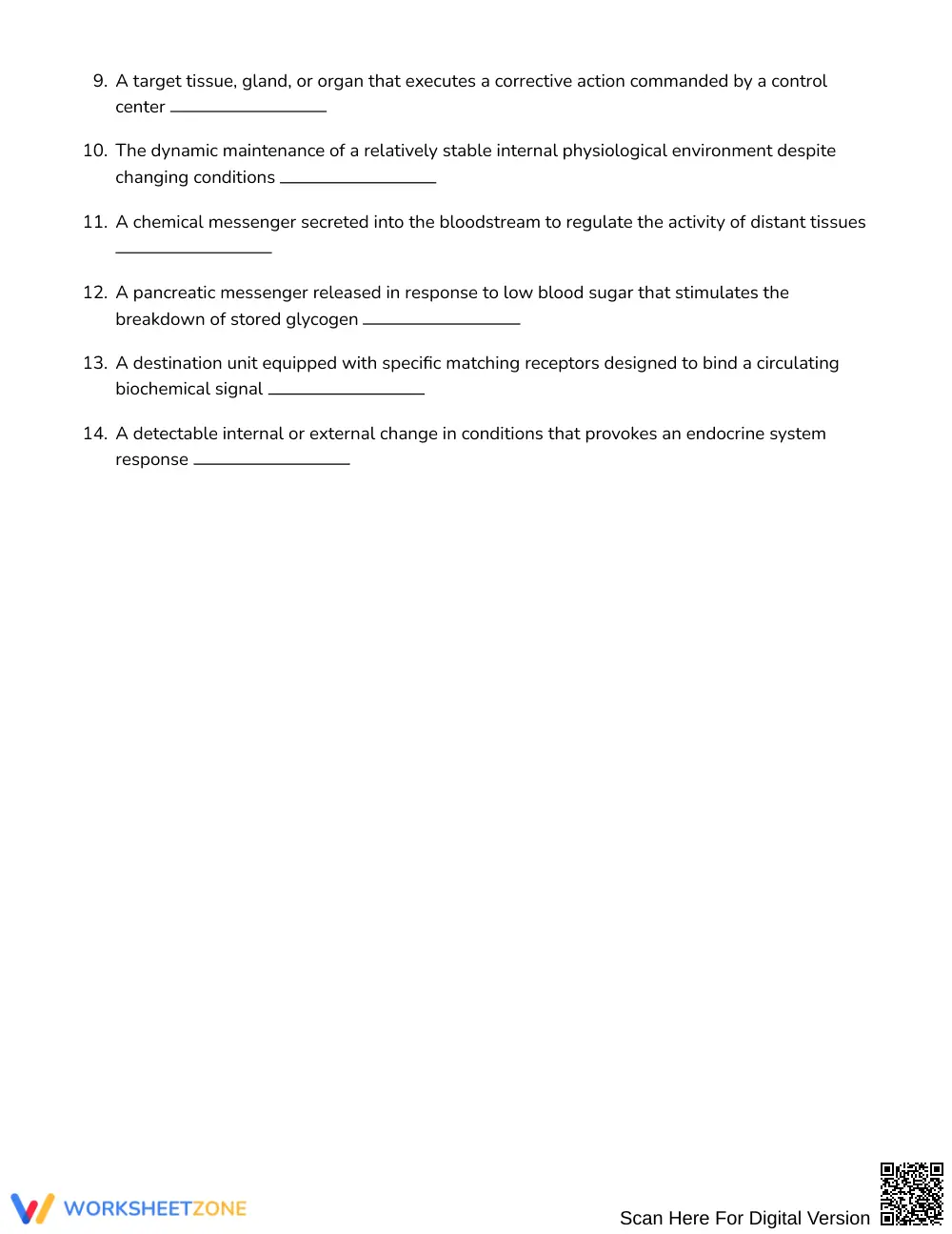 Printable Feedback Loops Word Search | Grades 8–10 Science - Page 2