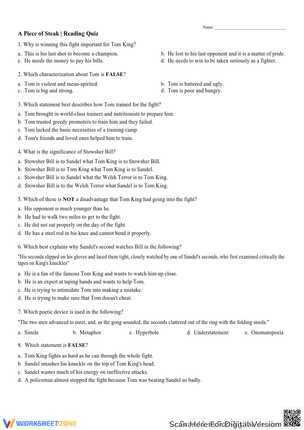 Literary Reading-Toefal Practice - Page 7
