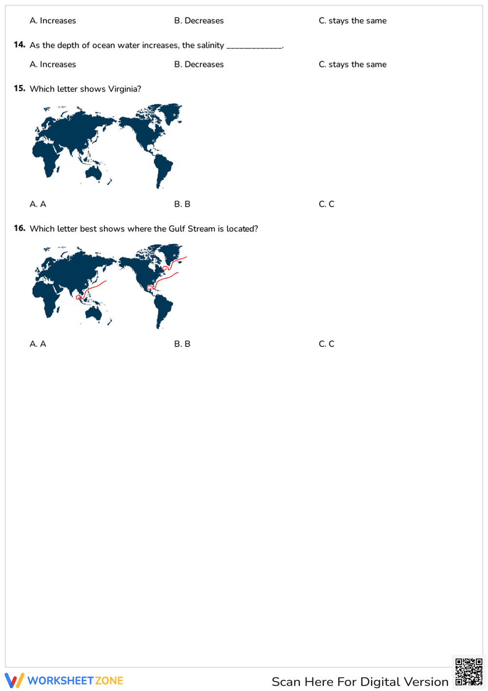 Ocean Water Quiz - Page 2
