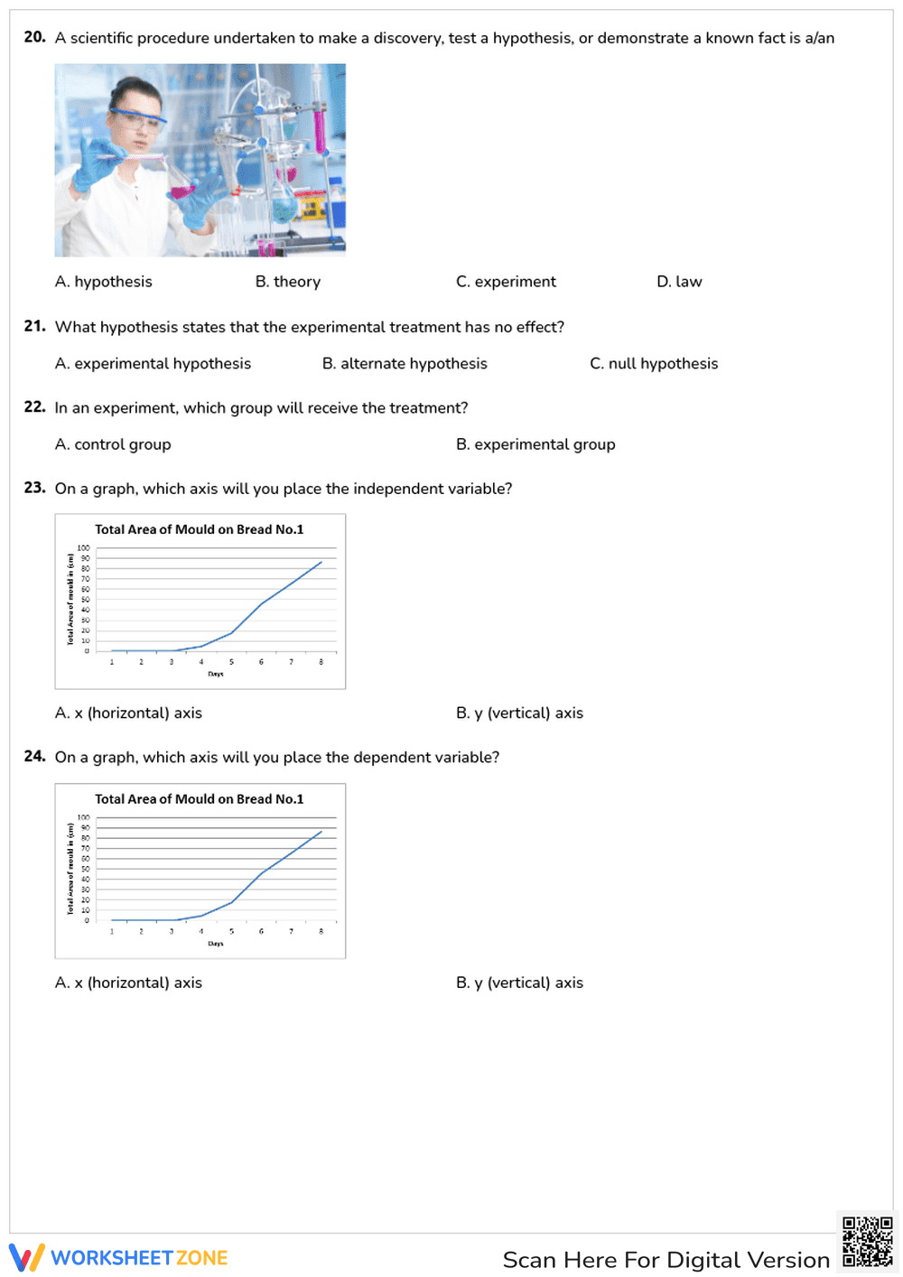 Scientific Method Quiz: Steps and Variables - Page 7