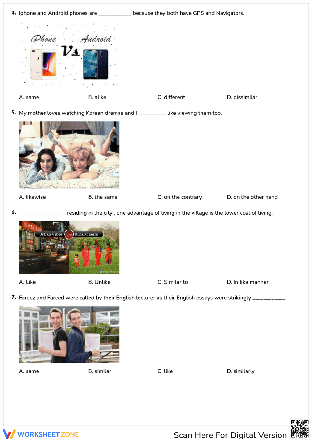 Compare and Contrast Structure words for Matriculants - Page 2
