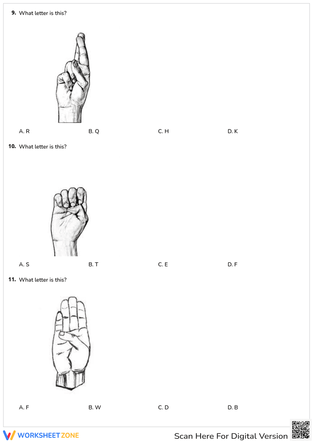 ASL Alphabet - Page 4