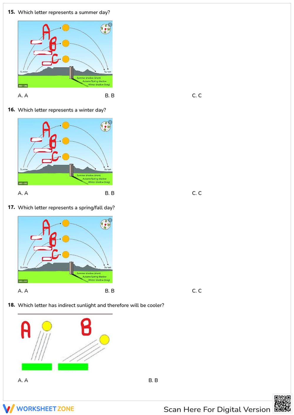 Understanding Earth's Seasons: Causes and Hemispheres - Page 5