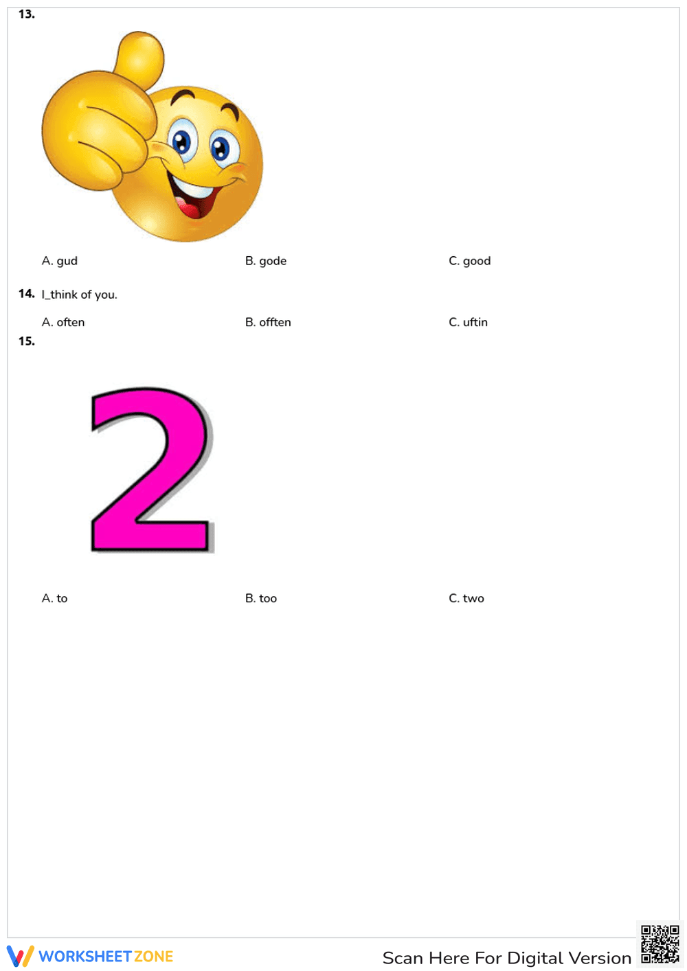 Grade 2 Spelling Practice — Essential No-Prep Worksheet - Page 4