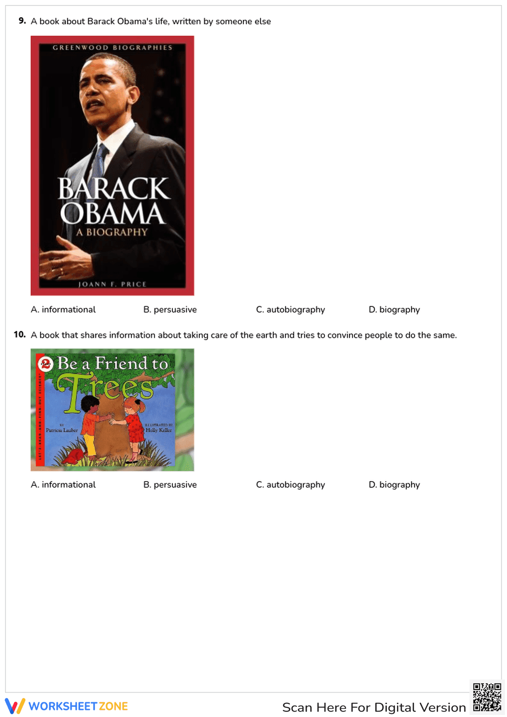 Sub-Genre Review Quiz: Fiction and Non-Fiction Knowledge - Page 3
