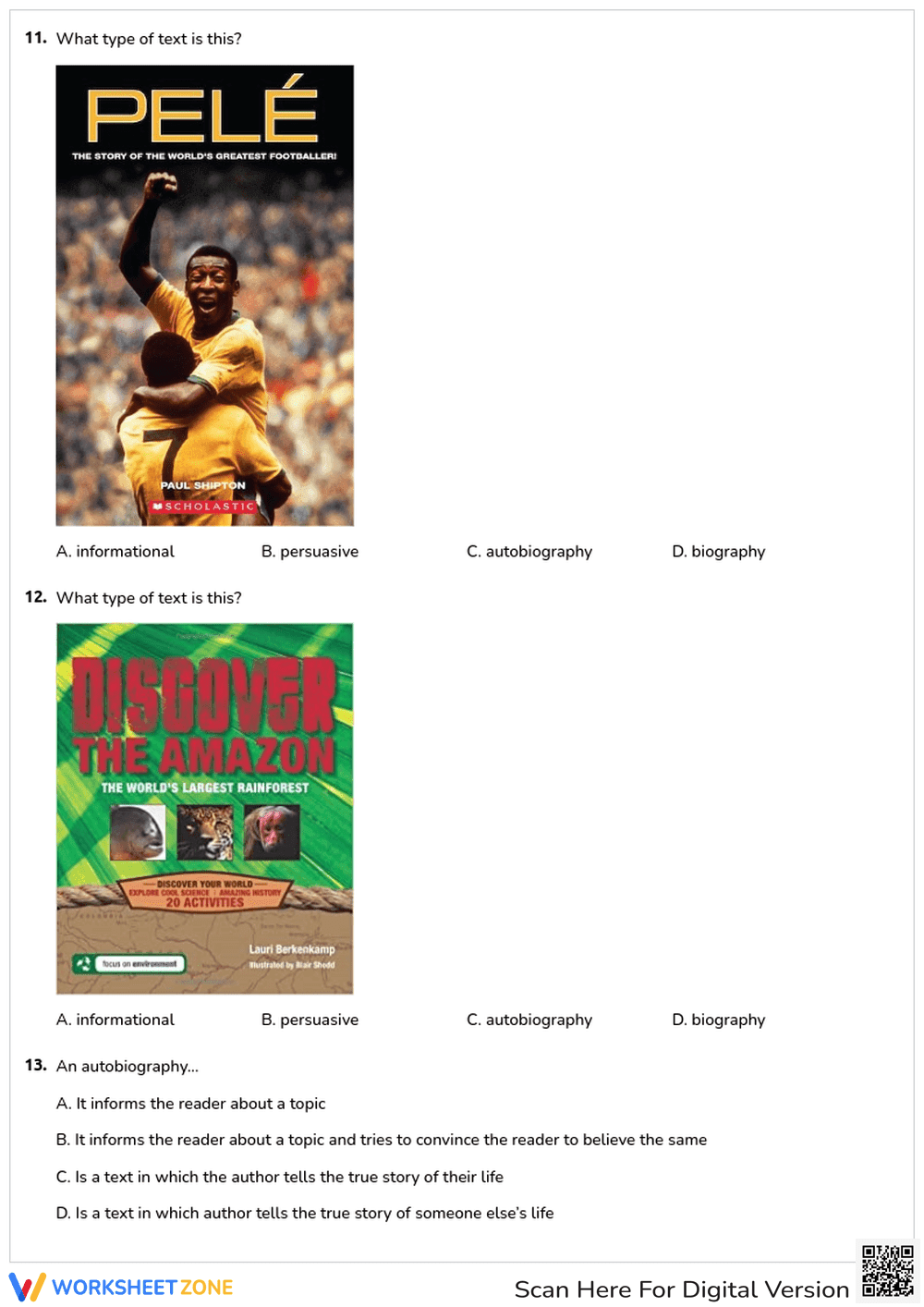 Sub-Genre Review Quiz: Fiction and Non-Fiction Knowledge - Page 4