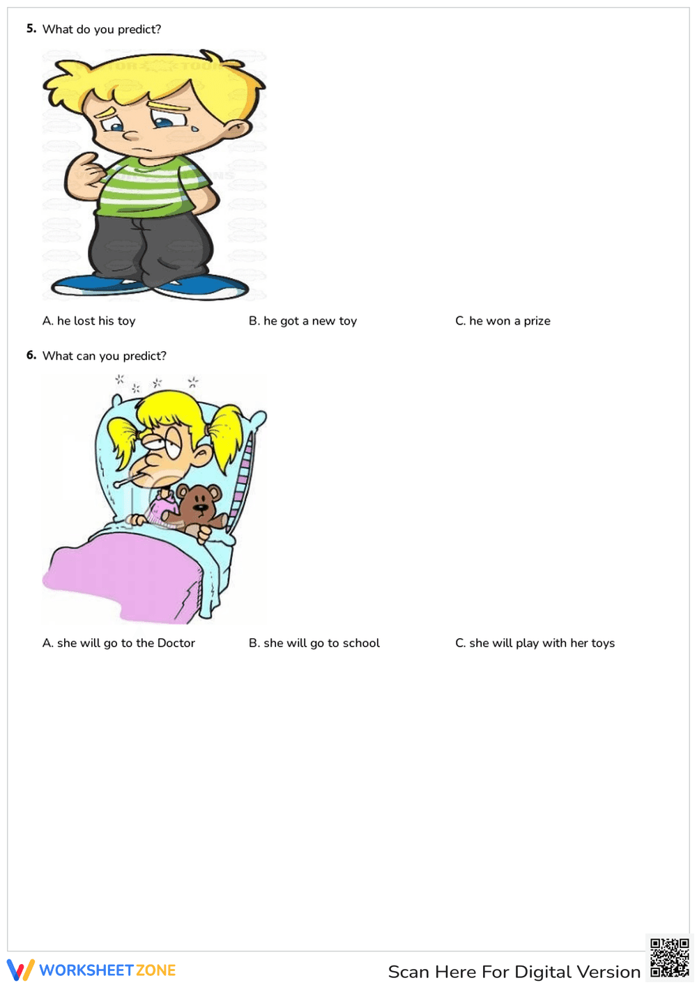 Making Predictions: Anticipating Outcomes in Stories - Page 3