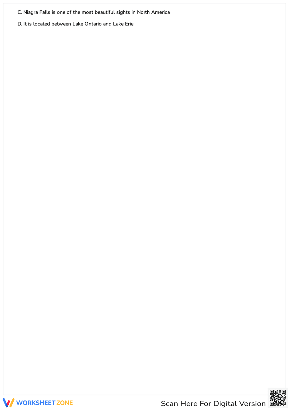 Grade 3-5 Main Idea Practice — Essential Printable Worksheet - Page 3