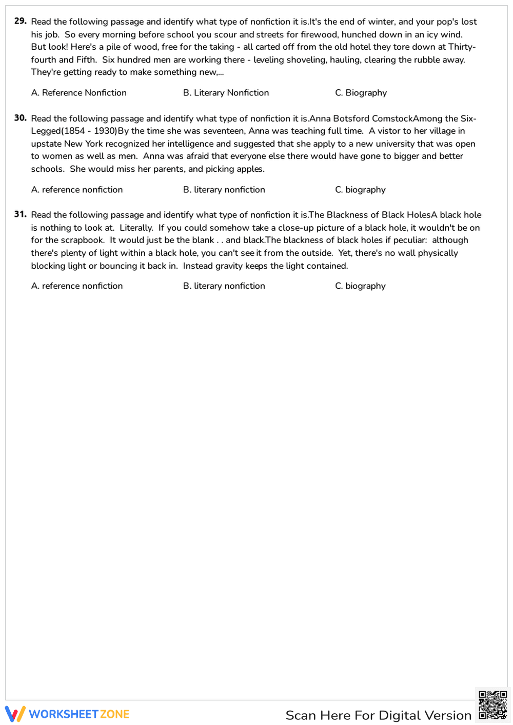 1st 6 Weeks Knowledge - 6th Grade Reading - Page 4