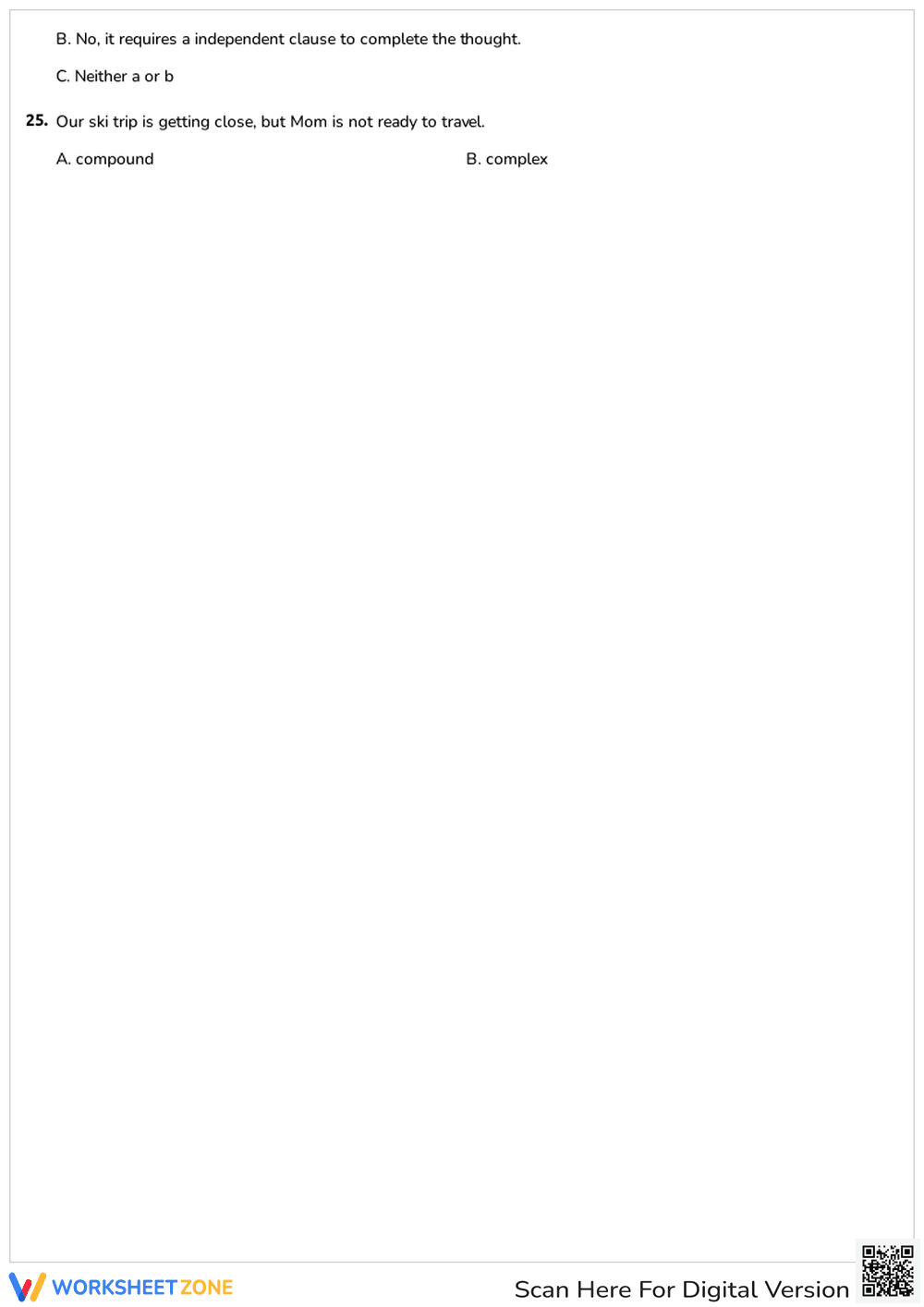 Sentence Structure Worksheet | Grade 3-5 Essential - Page 3
