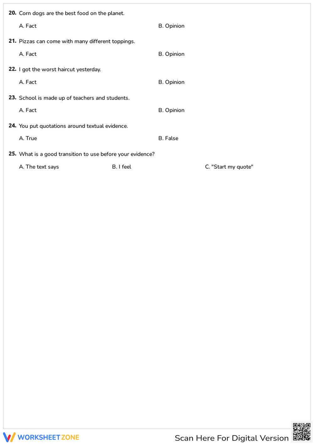 Persuasive Writing Review | Essential Grade 4 ELA - Page 3