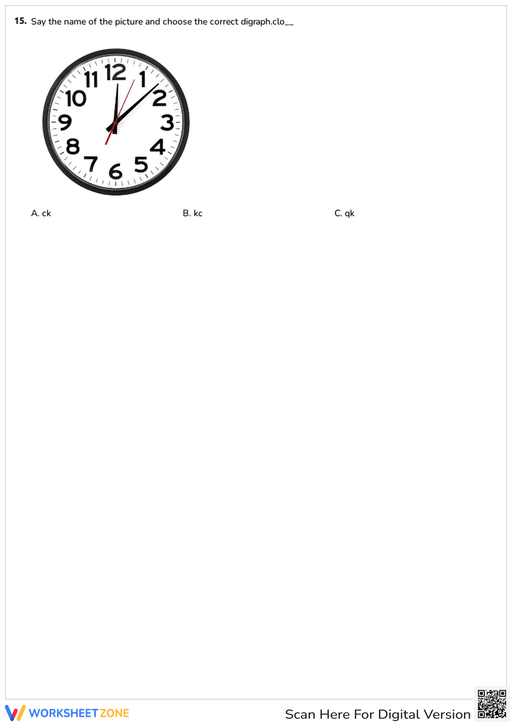 Consonant Digraphs Worksheet | Essential Grade 1 Phonics - Page 6