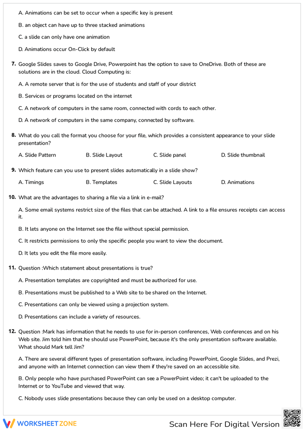 Multimedia Essentials PowerPoint Quiz | Grade 5 Ready - Page 2
