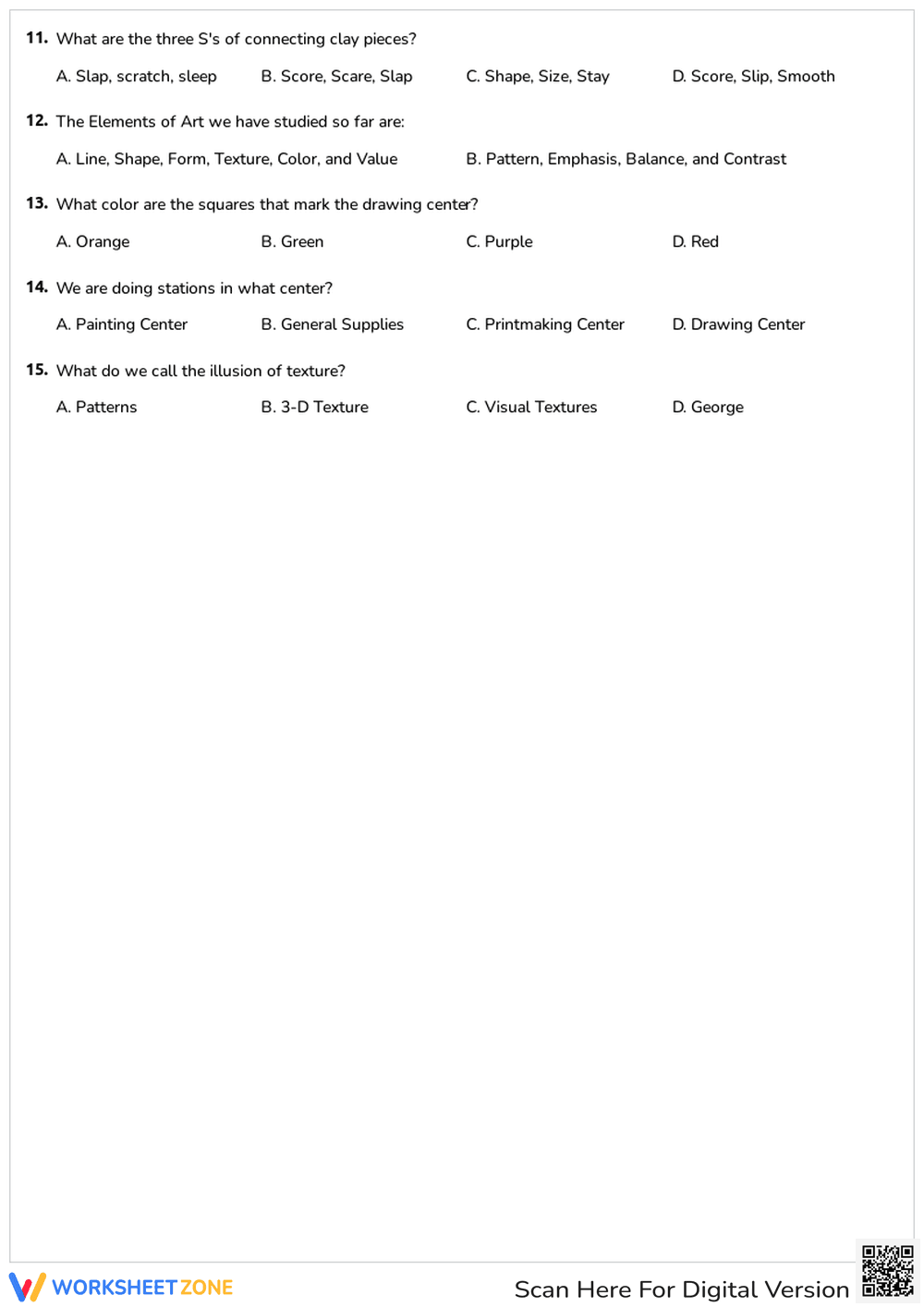 Vocabulary Quiz 1 - Page 2