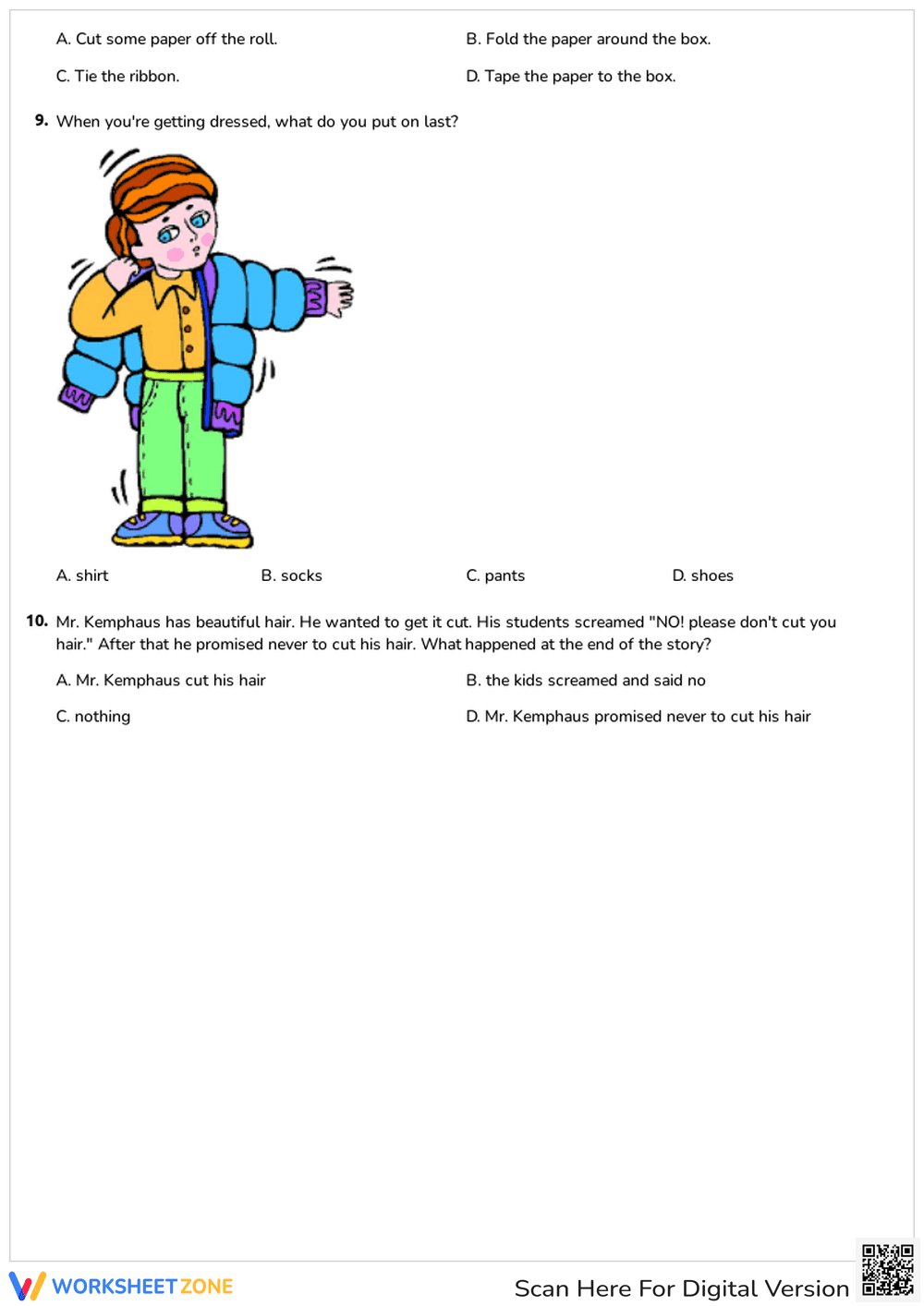 Fictional Narrative Writing - Page 2