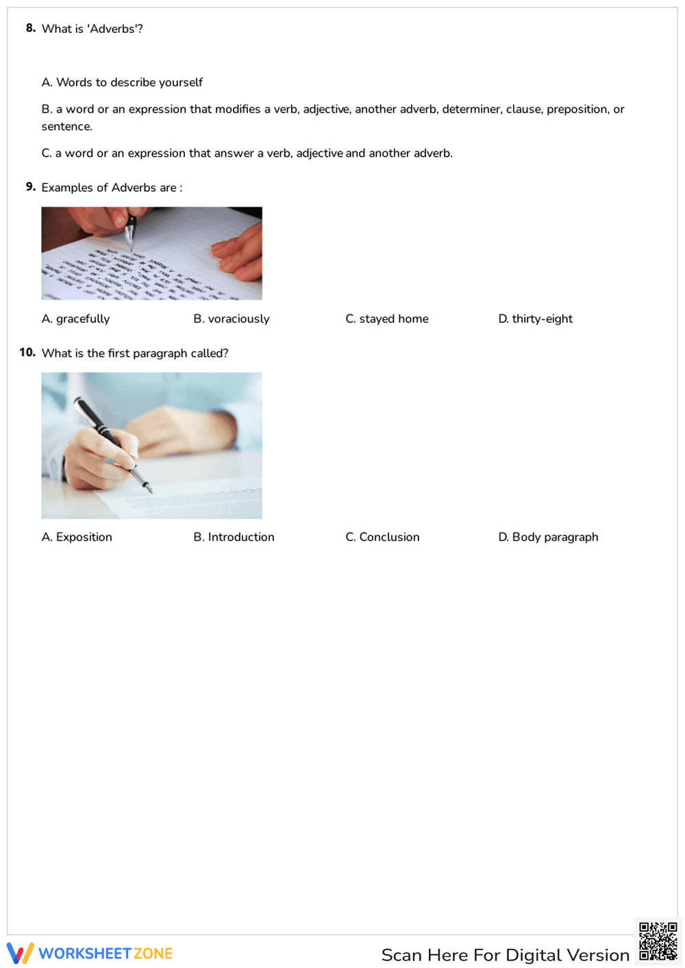 Essay Writing : Narrative Essays - Page 4