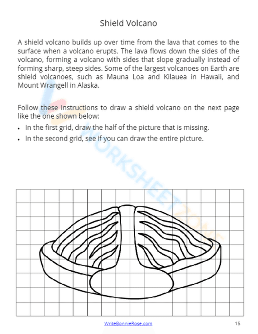 Landform Drawing.pdf Interactive Landforms Drawing Worksheet