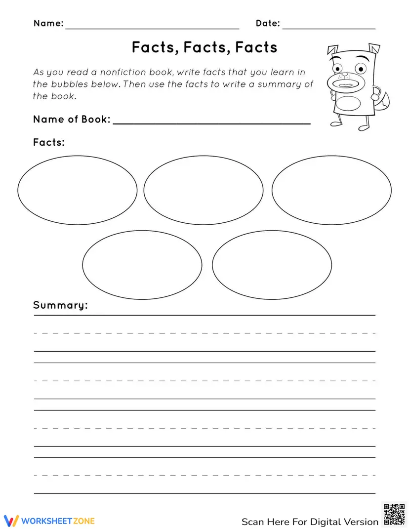Facts. Check Activity Facts, Facts, Facts: A Fact-Checking Worksheet