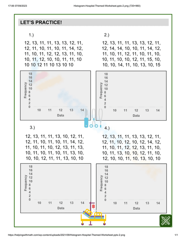 Corbettmathhistogram Worksheet.pdf Histogram Practice Worksheet