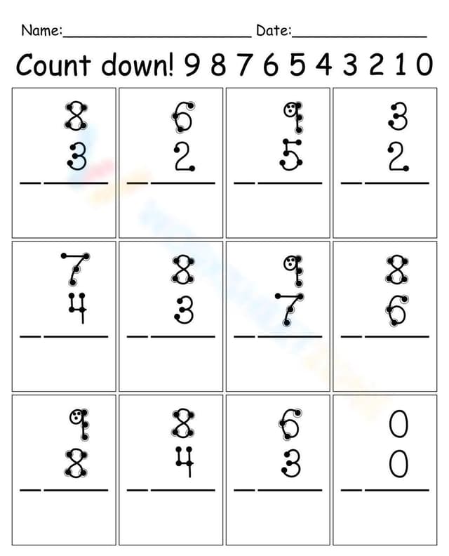 Touchpoint Math Problems Touchpoint Math Subtraction Worksheets