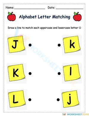 Letter Matching (JKL)