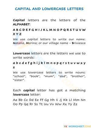 Matching letters 2