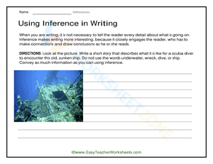 Using Inferences in Writing