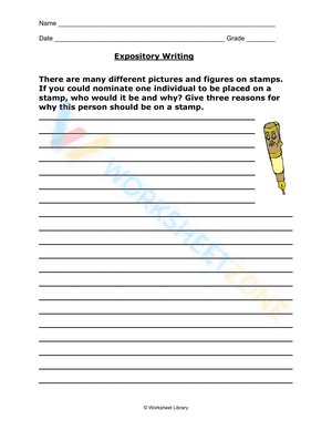 expository writing worksheets pdf 1