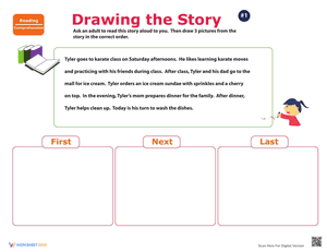 Story Sequencing: Tyler's Day