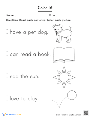 Read It and Color It!