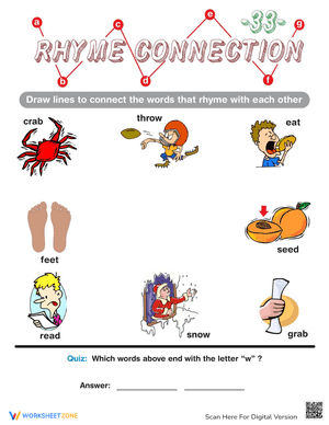 Rhyme Connection 33